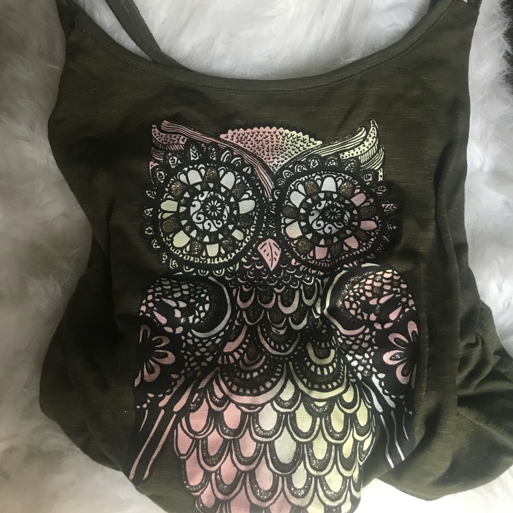 Owl Strappy tank